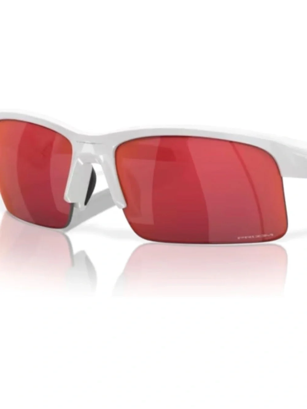 Oakley Youth Fit Sunglasses OJ9013-0362 Capacitor White Prizm Field Kids Size
